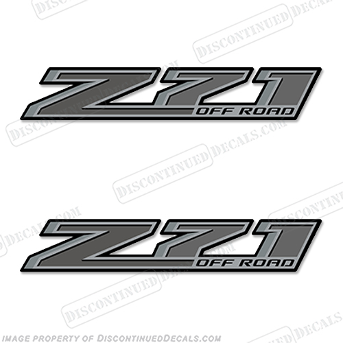 Chevy Z71 Off Road Truck Decals - (Set of 2) Pick Style! offroad, z 71, z-71, INCR10Aug2021
