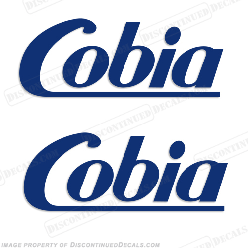 Cobia Boats Logo Decal (Style 3) - Any Color! INCR10Aug2021