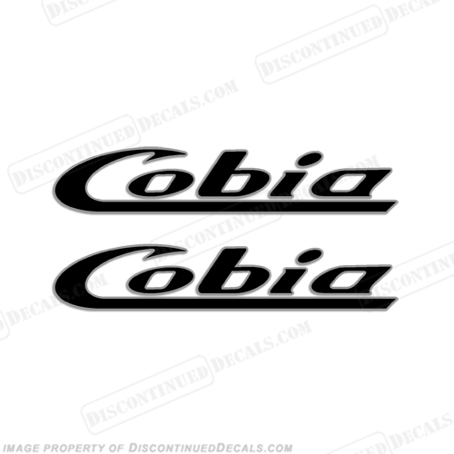 Cobia Boats Logo Decal (Style 2) - 2 Color INCR10Aug2021