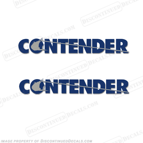 Contender Decals - 2-Color (Set of 2) INCR10Aug2021