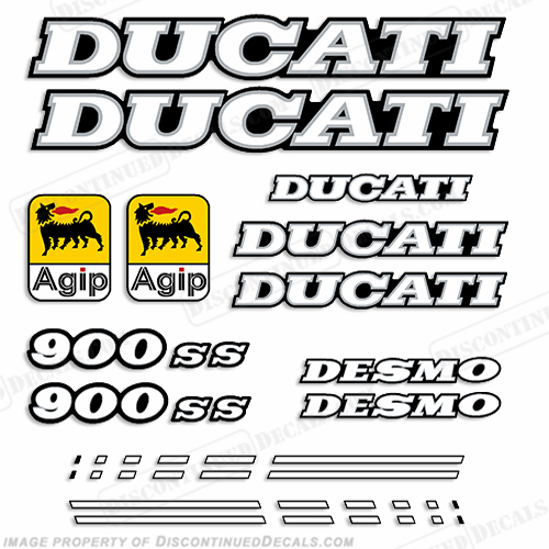 Ducati 900ss Decal Kit - 1991 INCR10Aug2021