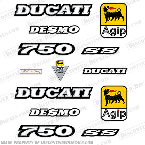 Ducati 750 ss Motorcyle Decal Kit  ducati, sport, ss, street, bike, motor, cycle, motorcycle, decal, sticker, kit, set, 750, 750ss,