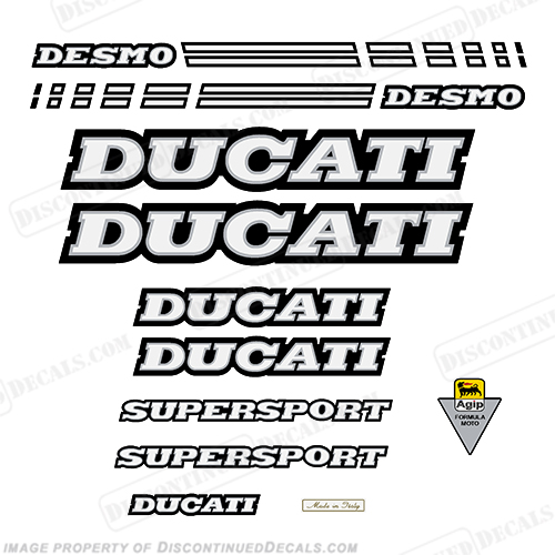 DUCATI 900 SUPERSPORT DECAL KIT 1994-1996