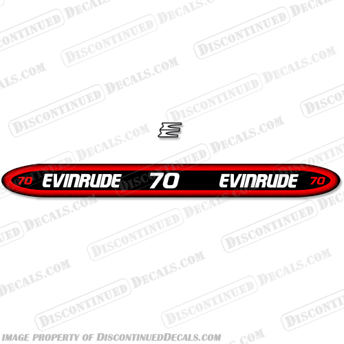 Evinrude 70hp Decals - 1998 70, 70 hp, 98, 0285059, INCR10Aug2021