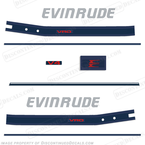 Evinrude 1986 120hp Decal Kit INCR10Aug2021
