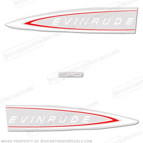Evinrude 1964 40hp Decal Kit INCR10Aug2021