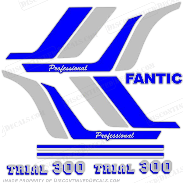 Fantic Trail 300 Decal Kit 
