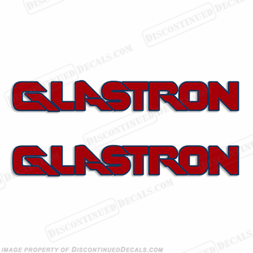 Glastron Boat Decals (Set of 2) - 2 Color! INCR10Aug2021