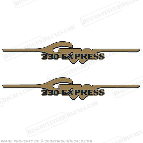 Grady White 330 Express Logo Decals INCR10Aug2021