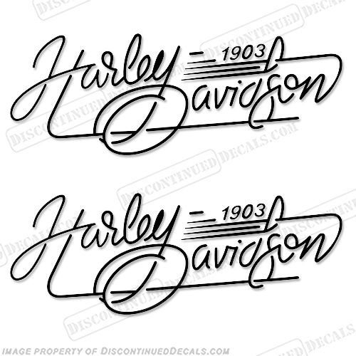 Harley-Davidson 1903 (Set of 2) - Any Color! harley, davidson, INCR10Aug2021
