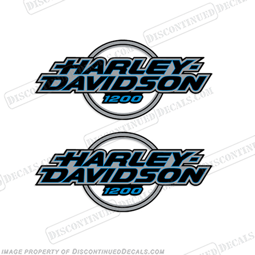 Harley Davidson Sportster 1200 Decal Kit - 1995 harley, davidson, harleydavidson, harley-davidson, sport, sportster, sportster1200, sportster 1200, 1200, 14433-95, INCR10Aug2021