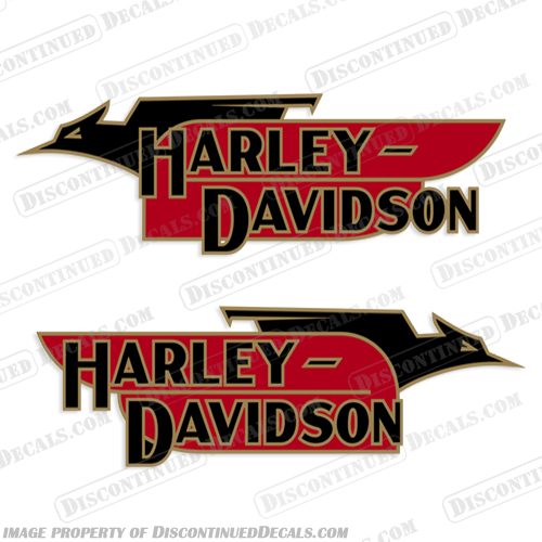 Harley-Davidson Bird Tank Motorcycle Decals (Set of 2) - Style 2 harley, harley davidson, harleydavidson, davidson, motor, cycle, fuel, gas, tank, label, emblem, decal, decals, sticker, kit, set, style, 2, bird