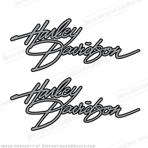 Harley-Davidson FLH 1982 Fuel Tank Motorcycle Decals (Set of 2) - Any Color INCR10Aug2021