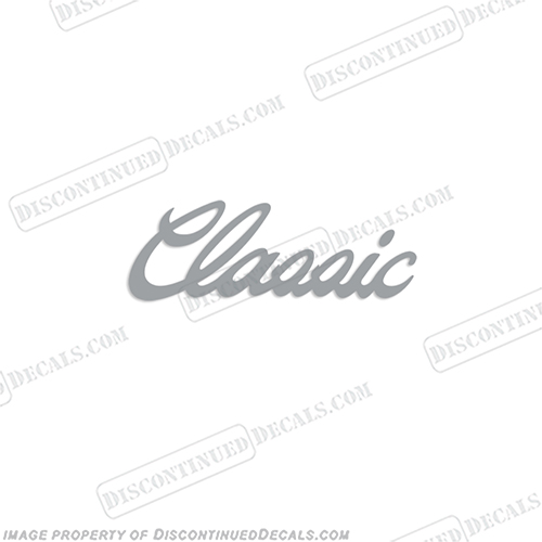 Harley-Davidson "Classic" Front Fender Decal - Any Color!  harley, davidson, any, color, classic, electra, 1979, INCR10Aug2021