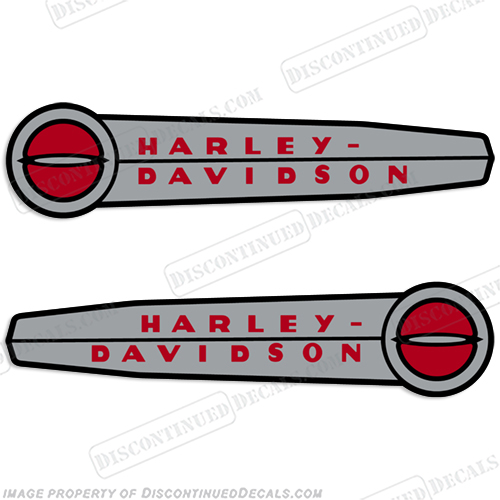 Harley-Davidson Hummer Decals (Set of 2) - 1948 - 1950 Harley, Davidson, harley davidson, soft, tail, 1951, 52, wr,k,r, harleydavidson, 1949, 48, 49, 50, INCR10Aug2021