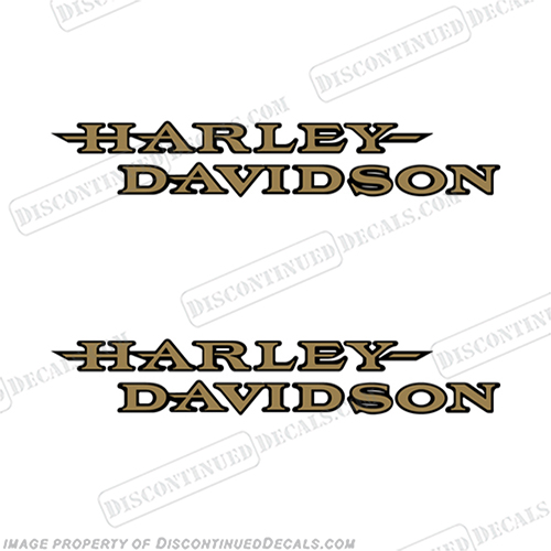 Harley-Davidson FXDL Dyna Low Rider Fuel Tank Motorcycle Decals (Set of 2) - 13604-01  harley, harley davidson, harleydavidson, davidson, fxdl, dyna, low rider, motor, cycle, fuel, gas, tank, label, emblem, decal, sticker, kit, set, style, 24, 13604-01, 13604
