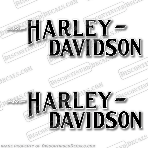 Harley-Davidson New AMF Sportster Decal Kit (set of 2) Two Colors - Inside and outline color options  harley, davidson, sturgis, sportster, 1979, any, color, classic, harley, harley davidson, harleydavidson, 80, cb, low, rider, INCR10Aug2021