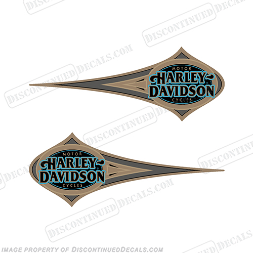 Harley-Davidson Heritage Softail Decals  BLUE (Set of 2) - 1996 #14548-96 R #14549-96 L Fuel Tank Decal Harley, Davidson, Harley Davidson, soft, tail, 1996, 96, softtail, soft-tail, harley-davidson, Harley-Davidson, Heritage, Decals,  BLUE, (Set of 2), 1996, #14548-96 R, #14549-96 L, Fuel, Tank, Decal, INCR10Aug2021