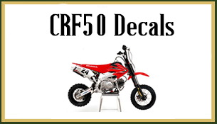 CRF50 Decals