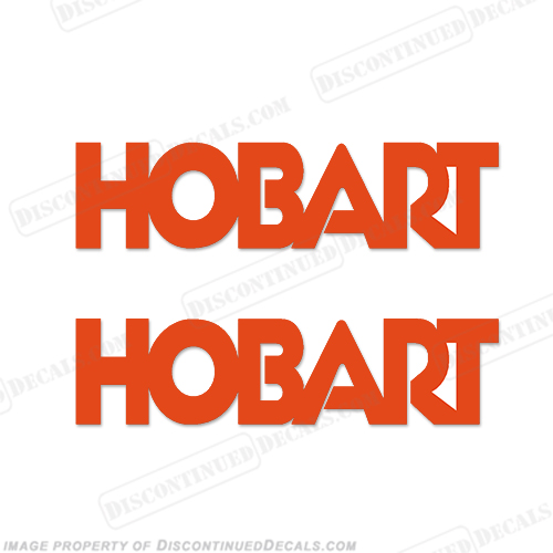 Hobart Welder Decal Kit (Set of 2) INCR10Aug2021