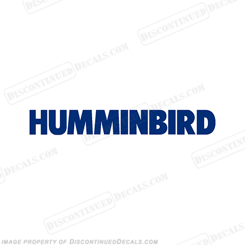 Humminbird Boat Electronics Logo Decal - Any Color! INCR10Aug2021