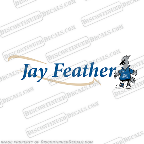 Jay Feather by Jayco Decal rv, motorhome, coach, carriage, fifthwheel, fifth, wheel, caravan, recreational, vehicle, jayco, jay, feather