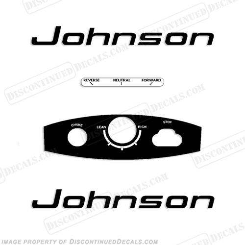 Johnson 1968 20hp Decals (SC-10S)  20, 68, 68, decal, INCR10Aug2021