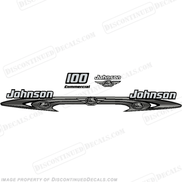 Johnson 100hp Commercial Decals - Wrap Around INCR10Aug2021