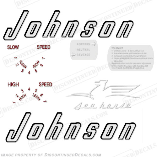 Johnson 1956 15hp Decals INCR10Aug2021