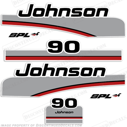 Johnson 90hp SPL Decals INCR10Aug2021