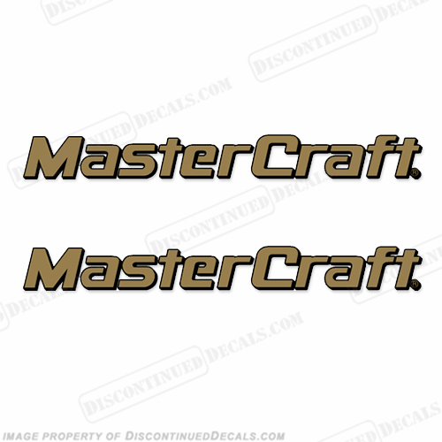 MasterCraft Boat Decals - Style 2 (Set of 2) INCR10Aug2021