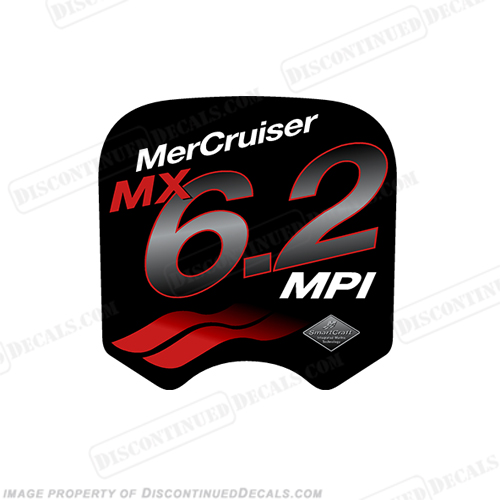 Mercruiser MX 6.2 MPi Decal INCR10Aug2021