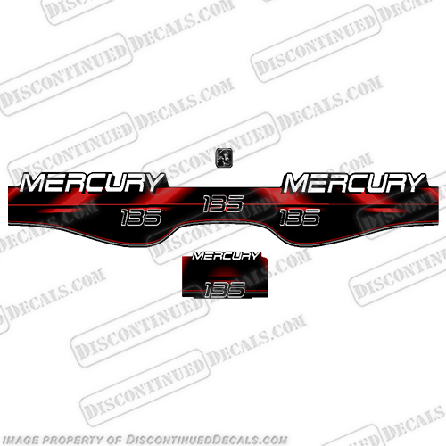 Mercury 135hp Decal Kit 1994 - 1999  merc, mercury, blue, water, 135, 3l, 3.0l, 3.0, liter, 2.5, 2l, outboard, engine, motor, decal, sticker, kit, set, decals, mercury, 150, 150 hp, horsepower, 150hp, 1998, 1999, 2000, 2001, 2002, 2003, 2004, 2005, 2006, 2007, 2008, 2009, 2010, electronic, fuel, injection
