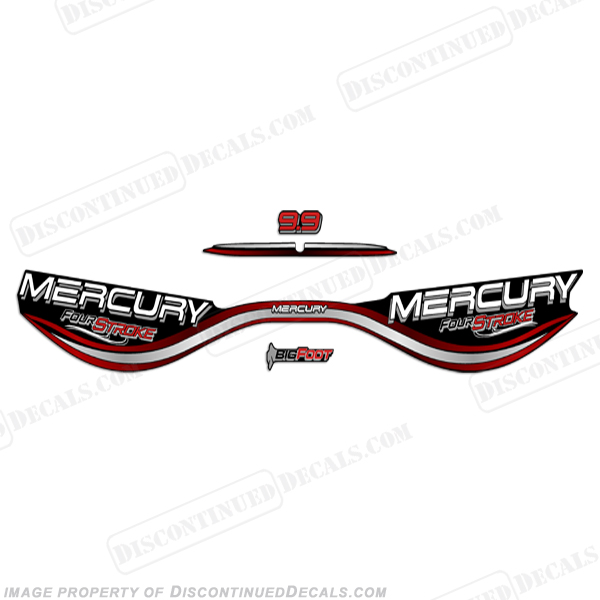 Details about   Mercury 40 Four 4 Stroke Decal Kit Outboard Engine Graphic Motor Stickers ORANGE