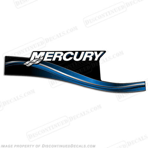 Mercury Right Side ELPTO 2005 Decal - Blue INCR10Aug2021