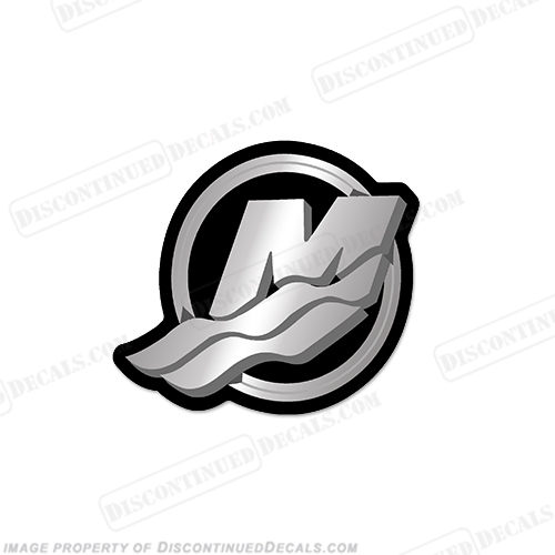 Mercury "M" Logo Decal - New Style INCR10Aug2021