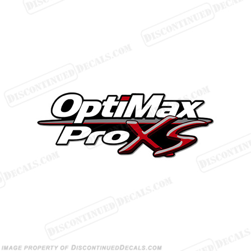 Mercury "Optimax ProXS" Decal pro xs, optimax proxs, optimax pro xs, optimax pro-xs, pro-xs, INCR10Aug2021