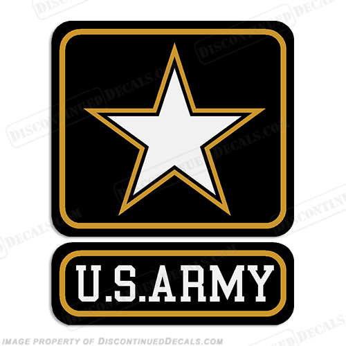 Military Decal - U.S. Army Decal INCR10Aug2021