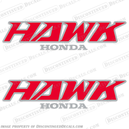 Honda Hawk GT650 Motorcycle Decals (Set of 2) honda, hondamatic, matic, hawk, cb400a, cb, 400, a, A, 1978, 78, motorcycle, decals, set, of ,2, sticker, logos, gt650