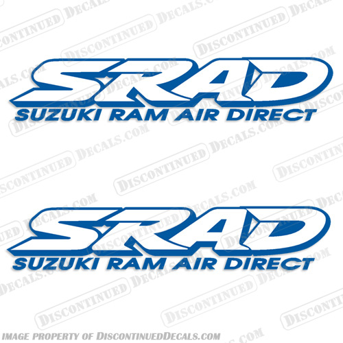 Suzuki SRAD Motorcycle Decals (Set of 2) - Any Color! suzuki, motorcycle, motor, cycle, decals, stickers, decal, gas, fuel, tank, any, color, single, street, bike, srad, any, set, of, 2, 
