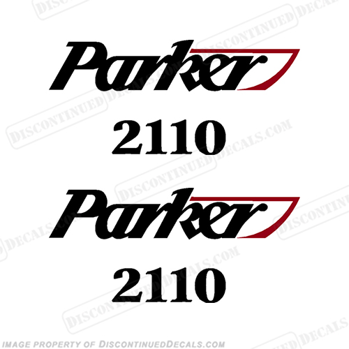 Parker 2110 Logo Decal (Set of 2) INCR10Aug2021