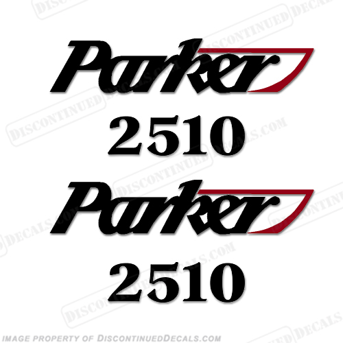 Parker 2510 Logo Decal (Set of 2) INCR10Aug2021