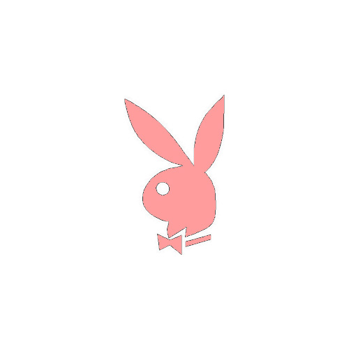 Playboy Bunny Decal 6" INCR10Aug2021