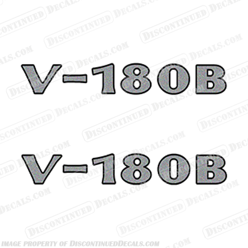 ProCraft " V-180B " Decals - Set of 2 procraft, pro-craft, pro, craft, V-180B, Decal, Decals, Set, of, 2, two,