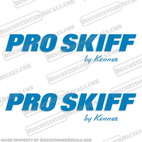 Pro Skiff by Kenner Boat Decals (Set of 2)  boat, logo, decal, capacity, plate, sticker, decal, regulation, coast, guard, warning, fuel, gas, diesel, safety, INCR10Aug2021