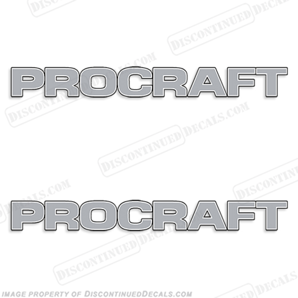 Pro Craft Logo Decals  procraft, pro-craft, INCR10Aug2021
