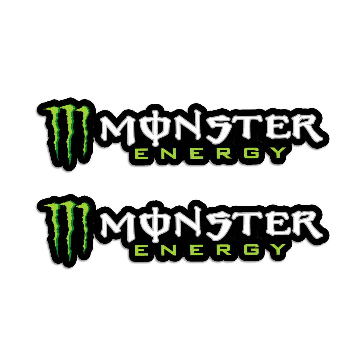 Bourgondië ondersteboven Rand Other Decals - Monster Energy Decals - Set of 2 #R-MON-2