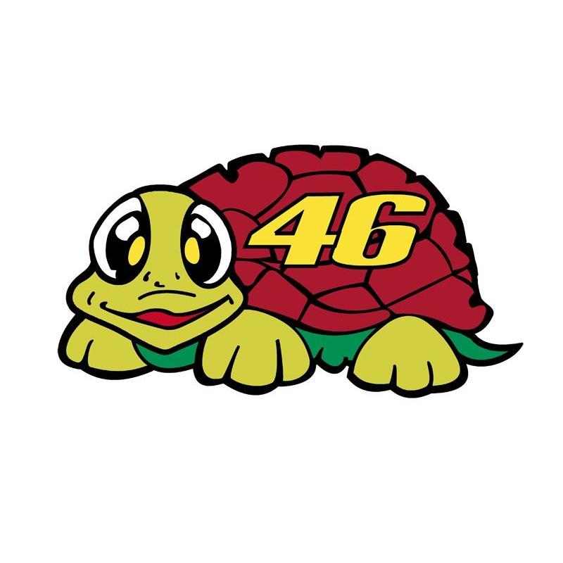 Valentino Rossi "Turtle 46" Decal INCR10Aug2021