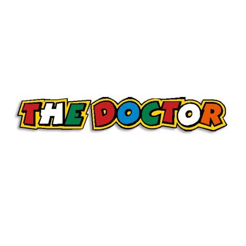 Rapro Graphics Valentino Rossi the Doctor Decals/Stickers Pair 