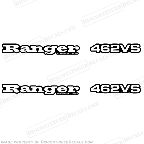Ranger 462VS Decals (Set of 2) - Any Color! 462 vs, 462, INCR10Aug2021